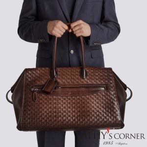 Santoni bőr utazótáska UIBBA3001BS-AJNWT50 