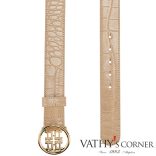 Riani bőröv logó mintájú csattal 399410-9551 815 