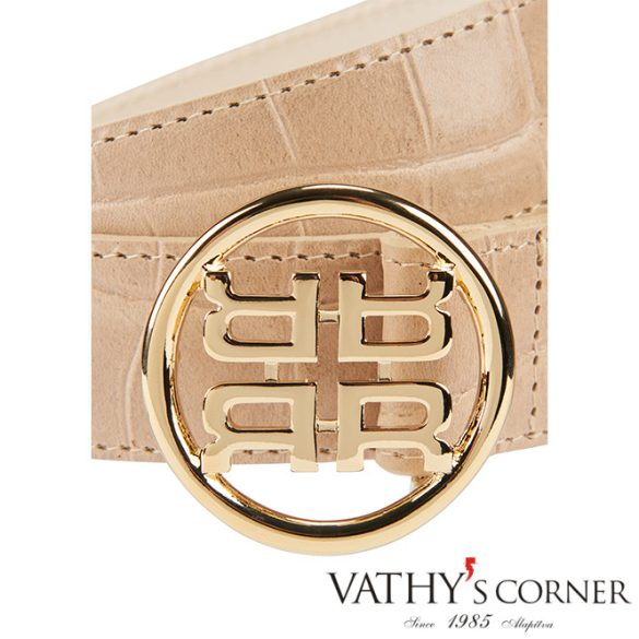 Riani bőröv logó mintájú csattal 399410-9551 815 