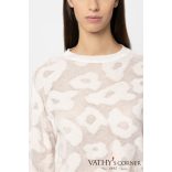 Luisa Cerano pulóver leopárd mintával 138738/5923 0105 