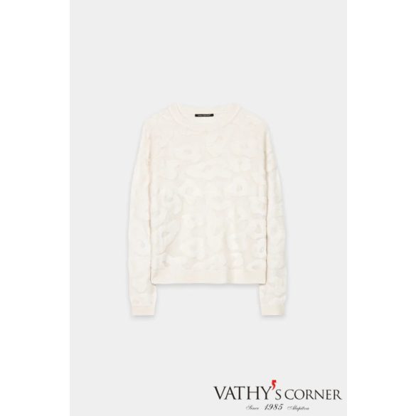 Luisa Cerano pulóver leopárd mintával 138738/5923 0105 