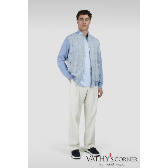 Paul&Shar cipzáras pamut-len dzseki 25411712 383 