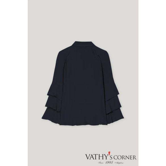 Luisa Cerano blúz selyemkeverékből 228583/2179 293