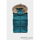 Paul&Shark steppelt kapucnis mellény levehető szőrmével kétféle színben 13352001 