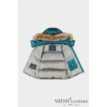 Paul&Shark steppelt kapucnis mellény levehető szőrmével kétféle színben 13352001 