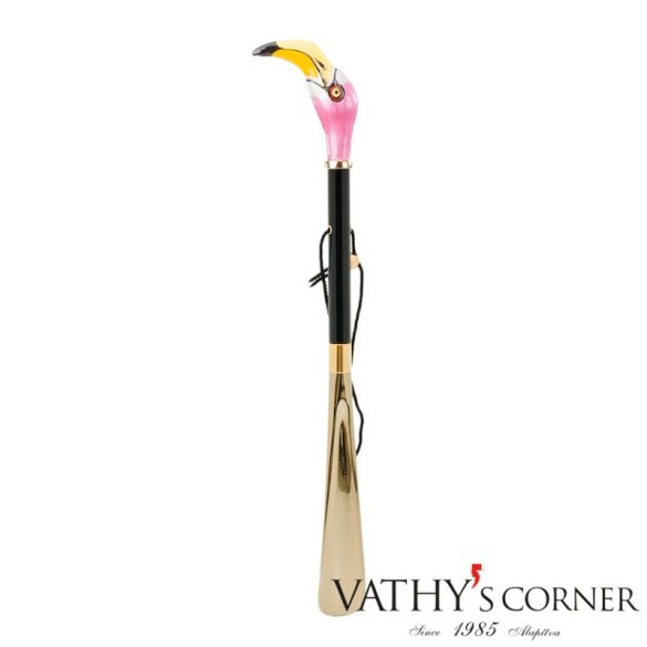 Pasotti arany flamingó cipőkanál 