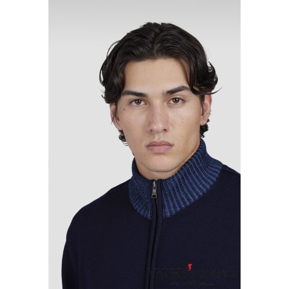 Paul&Shark gyapjúpulóver cipzárral 15311205 050  