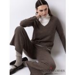 FTC kötött kasmír pulóver V nyakkivágással 00910-0450 8521 