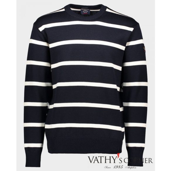 Paul&Shark kerek nyakú gyapjú pulóver COP1031 573  