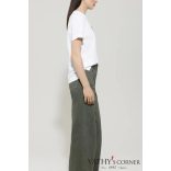 Luisa Cerano póló bársony virágmintával 328294/7932 0100 