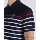 Paul&Shark Biopamut Piqué póló tengerész hímzéssel 21411307 495 