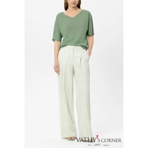 Luisa Cerano len pulóver V-nyakkal 138794/5345 343 