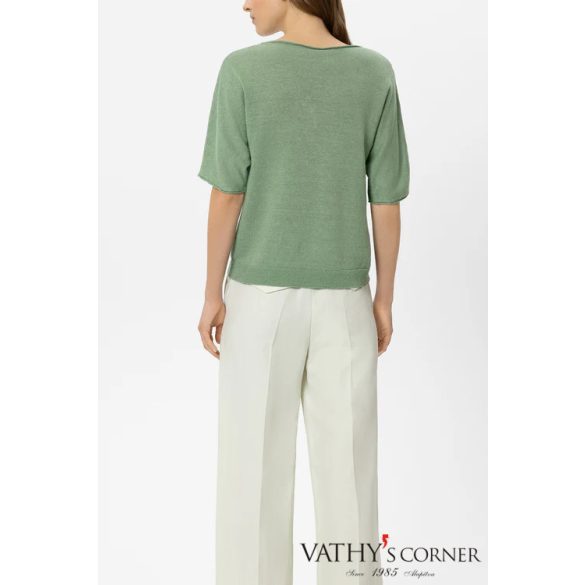 Luisa Cerano len pulóver V-nyakkal 138794/5345 343 