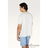 Paul&Shark Pamut póló Mikonos Real Estate mintával 26411039 108