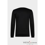vanLaack hosszú ujjú fekete svájci pamut póló 180031/099 PARO