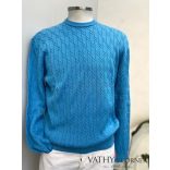 Dalmine kötött pulóver 56101F  kék