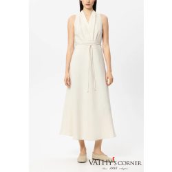 Luisa Cerano lenkeverék midi ruha 738651/3824 112 