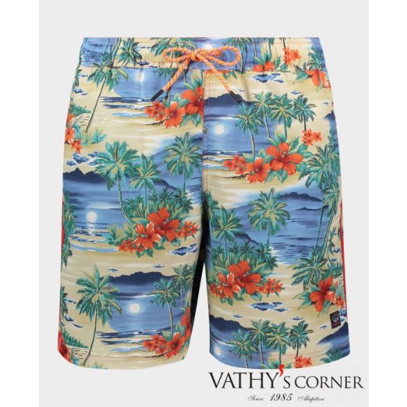 Paul&Shark pálma mintás úszónadrág 21415030 200 