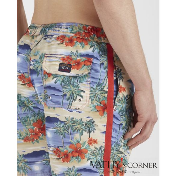 Paul&Shark pálma mintás úszónadrág 21415030 200 