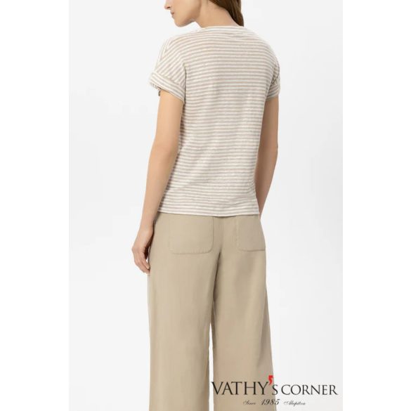 Luisa Cerano csíkos len póló 338369 7687 7271 