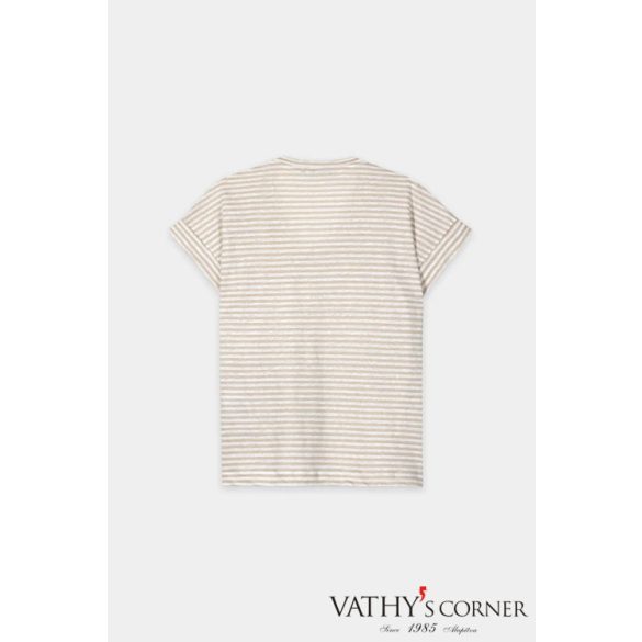 Luisa Cerano csíkos len póló 338369 7687 7271 