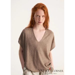 Biancalancia vékony pamut pulóver E26-235M 25 87