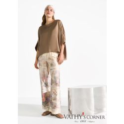 Riani bő szabású nadrág kaktuszmintával 643810-4569 