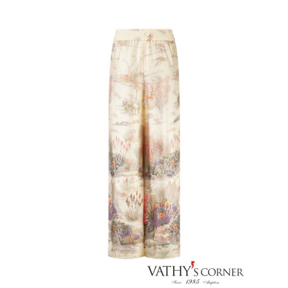 Riani bő szabású nadrág kaktuszmintával 643810-4569 