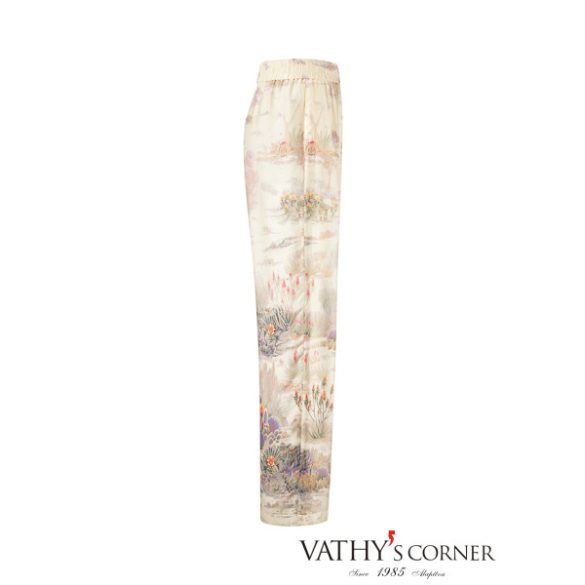 Riani bő szabású nadrág kaktuszmintával 643810-4569 