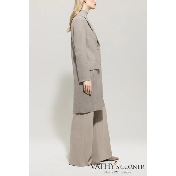 Luisa Cerano béleletlen szövet kabát 428902/3680 