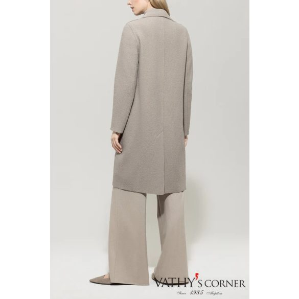 Luisa Cerano béleletlen szövet kabát 428902/3680 