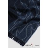 Paul&Shark gyapjúsál monogram mintával 15317006 G55 