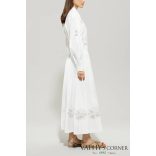 Luisa Cerano szoknya hímzéssel 518274 fehér