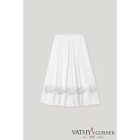Luisa Cerano szoknya hímzéssel 518274 fehér
