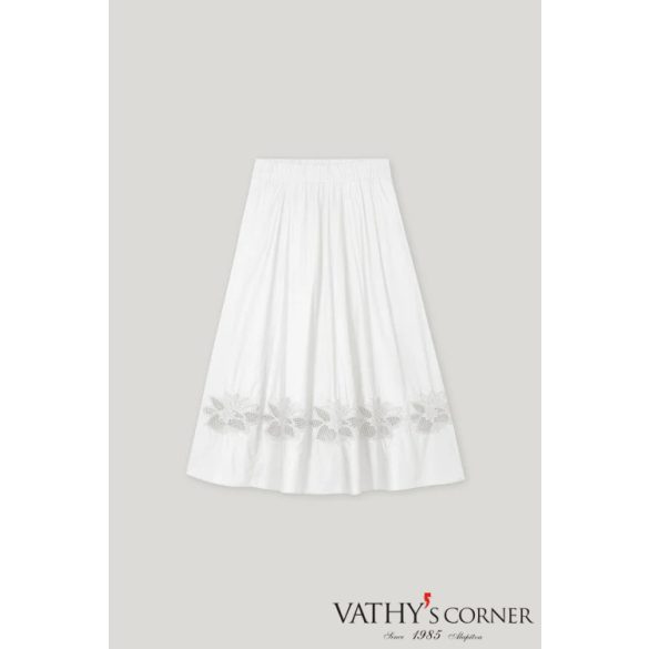Luisa Cerano szoknya hímzéssel 518274 fehér
