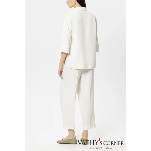 Luisa Cerano szűkülő nadrág rakott díszítéssel 638881/3803 103 