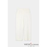 Luisa Cerano szűkülő nadrág rakott díszítéssel 638881/3803 103 