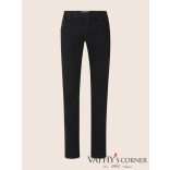 Jacob Cohen Nick Slim Super Slim farmer fekete, rugalmas, organikus pamutból Nick slim S3622 500D 