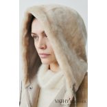 Werner Christ kifordítható báránybőr kabát kapucnival 52 2306 121 Kim 