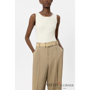 Luisa Cerano raffia öv szögletes csattal 838531/9492 727 