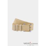 Luisa Cerano raffia öv szögletes csattal 838531/9492 727 