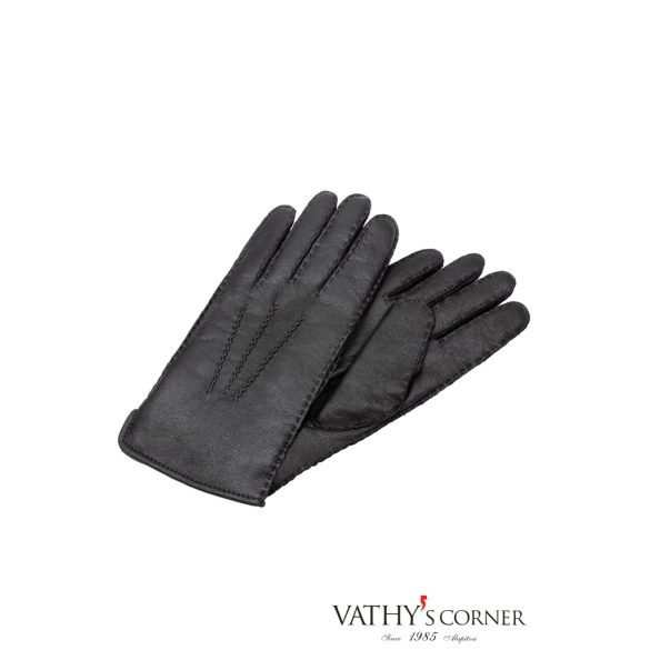 Werner Christ báránybőr kesztyű fekete John 72 1162 616 