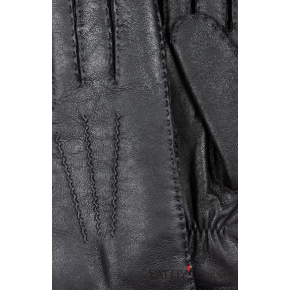 Werner Christ báránybőr kesztyű fekete John 72 1162 616 