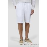 Paul&Shark vászon bermuda húzózsinórral 25414037 010 