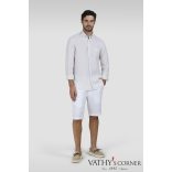 Paul&Shark vászon bermuda húzózsinórral 25414037 010 