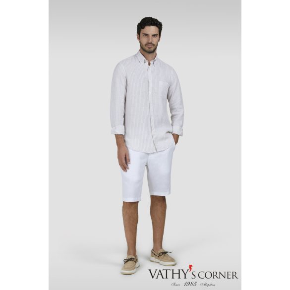 Paul&Shark vászon bermuda húzózsinórral 25414037 010 