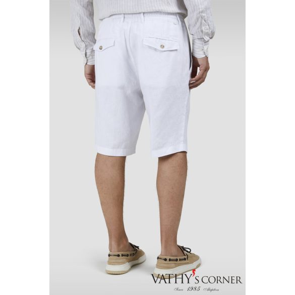 Paul&Shark vászon bermuda húzózsinórral 25414037 010 