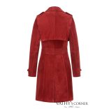 Werner Christ Amal velúr kétsoros női kabát