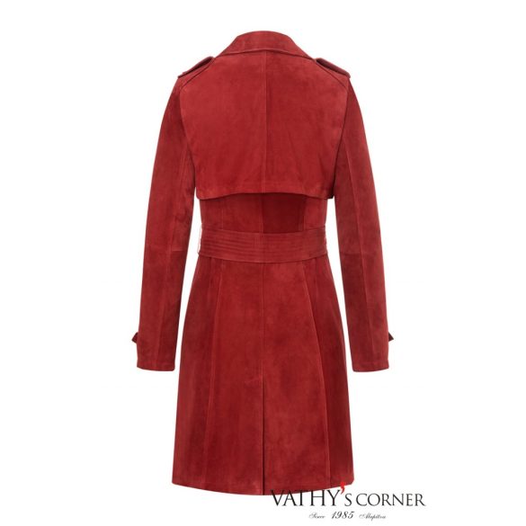 Werner Christ Amal velúr kétsoros női kabát