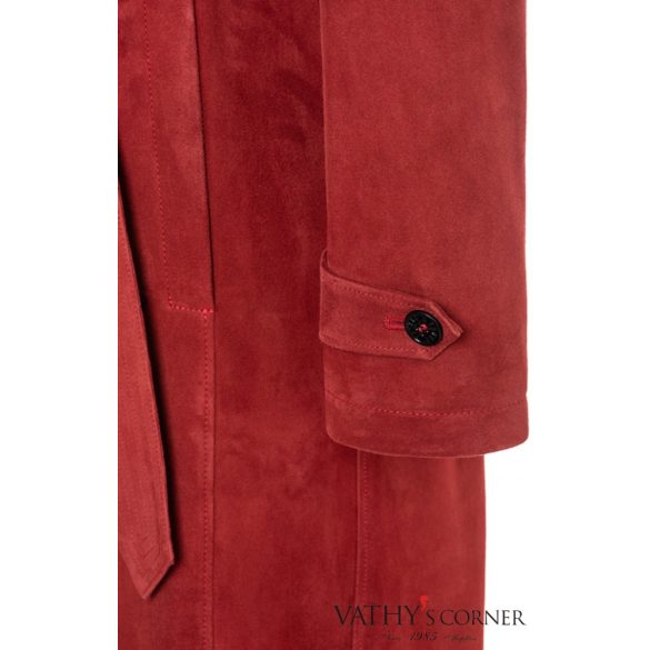 Werner Christ Amal velúr kétsoros női kabát